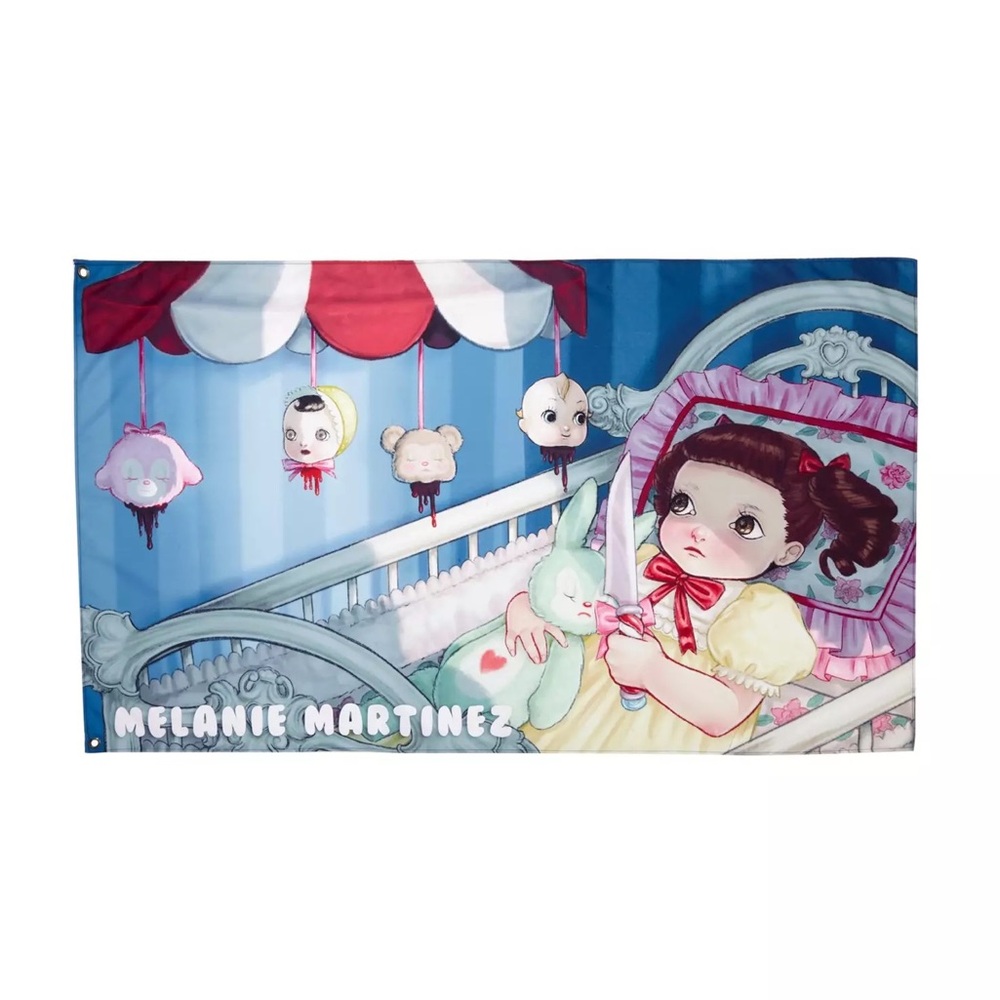 Melanie Martinez Hanging Heads Flag